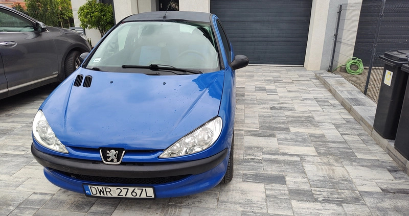 Peugeot 206 cena 6000 przebieg: 118000, rok produkcji 2006 z Łańcut małe 106